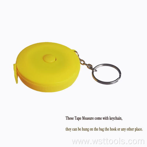 Soft Colorful and Retractable Tape Measure Double Scale